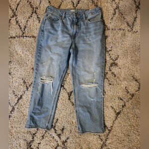 Old Navy cropped mom jean